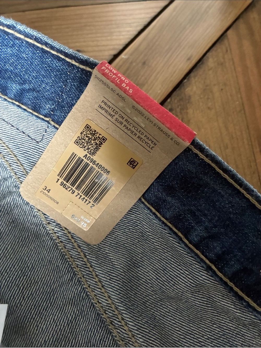 NWT Levi’s Low Pro Straight - Picture 11 of 13